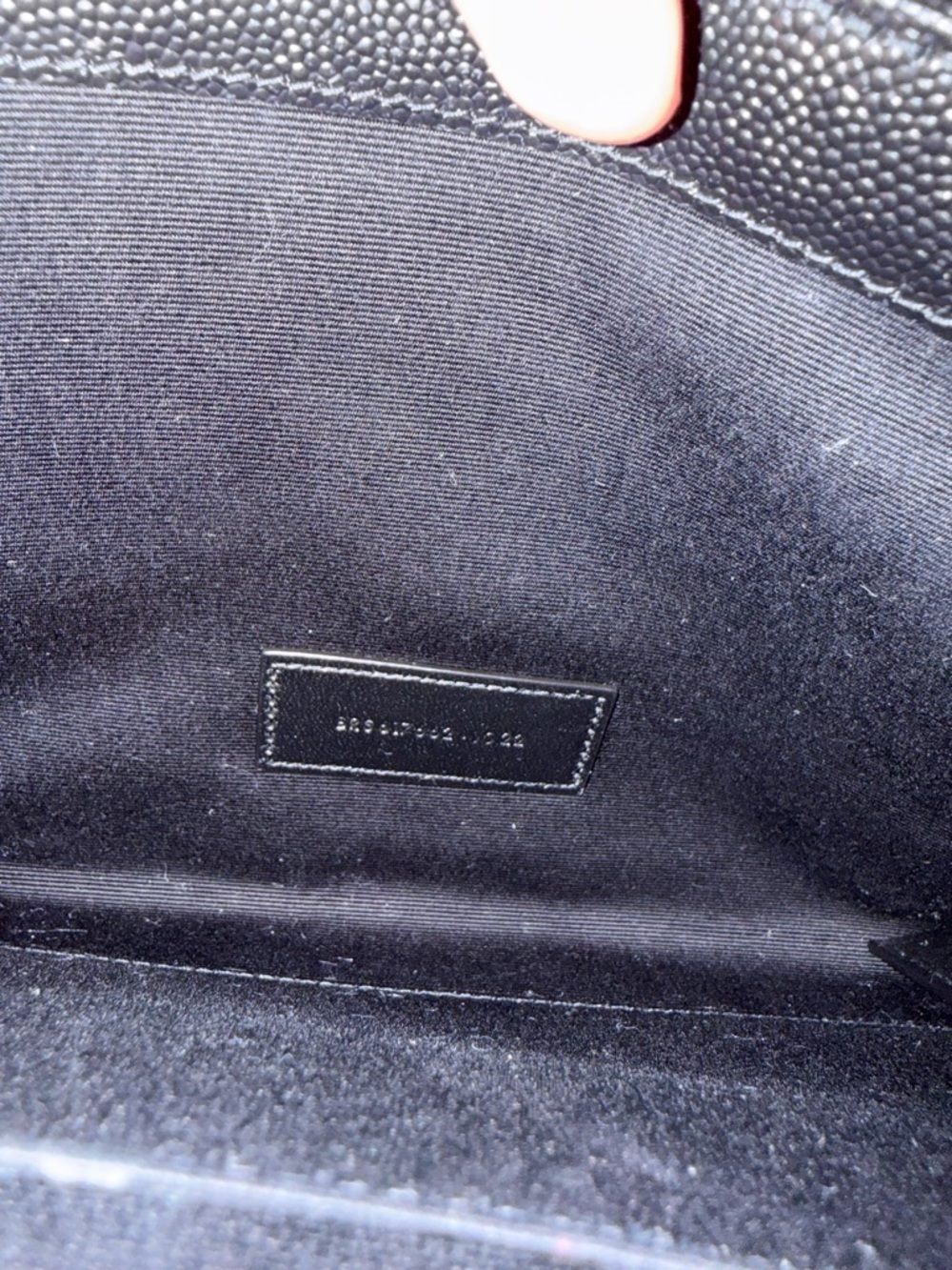 Saint Laurent (YSL) Cassandre Matelassé Flap Pouch - All Black - Picture 8 of 12